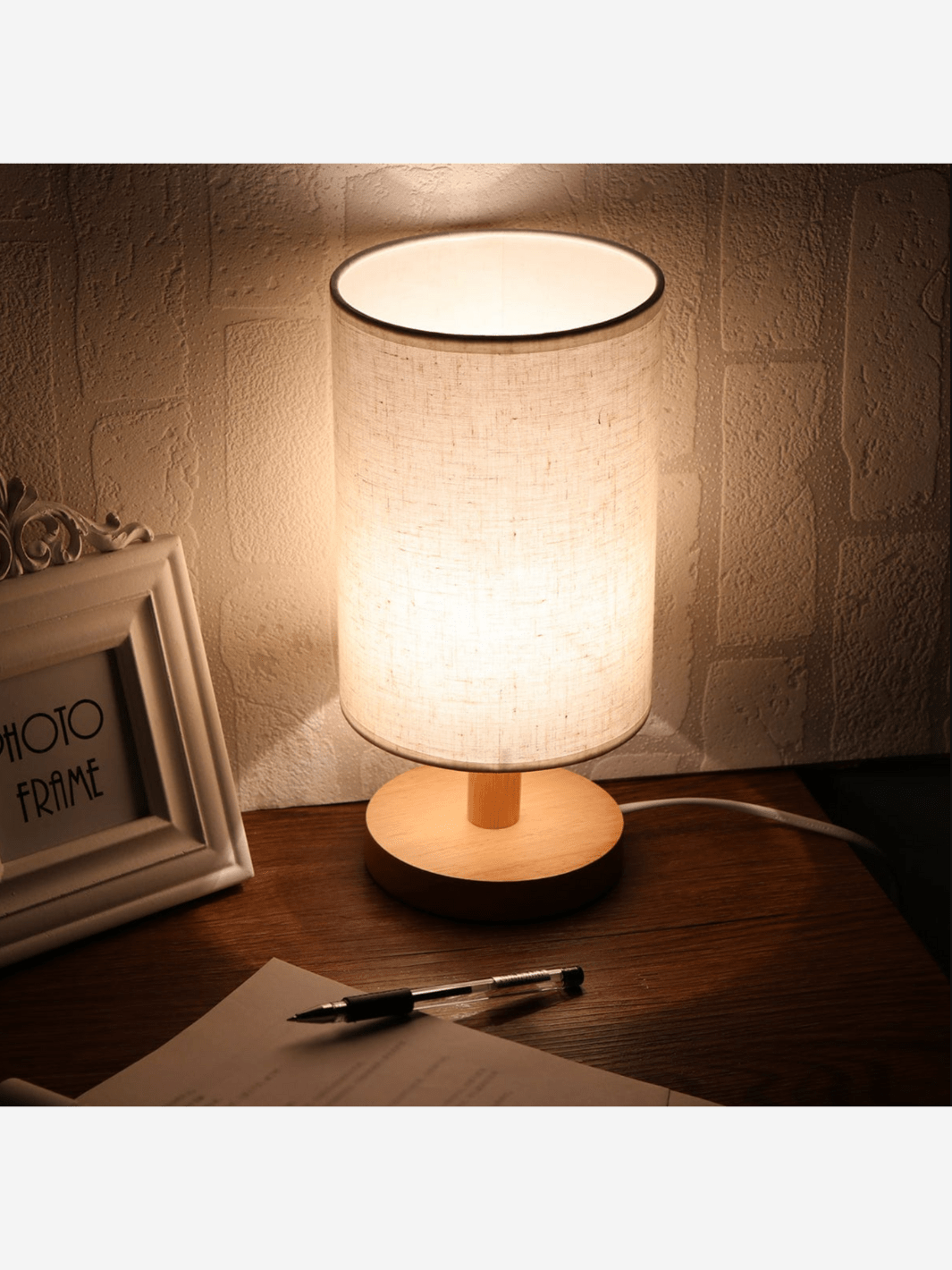 Lampe de Chevet Scandinave⎜Lueur Nordique