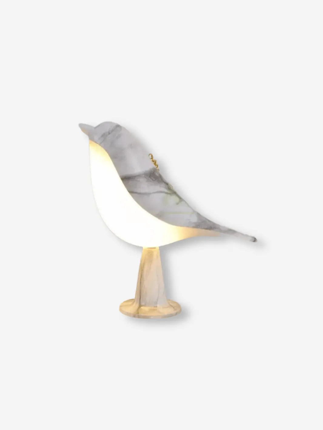 lampe de chevet animaux en forme d oiseau abs marbre