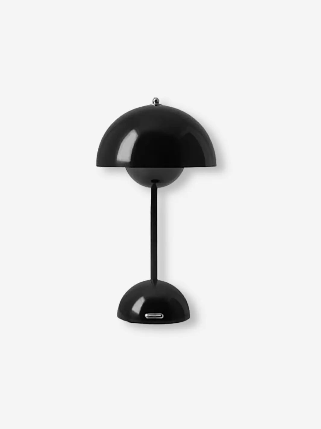 lampe de chevet champignon moderne design et minimaliste noire bestseller