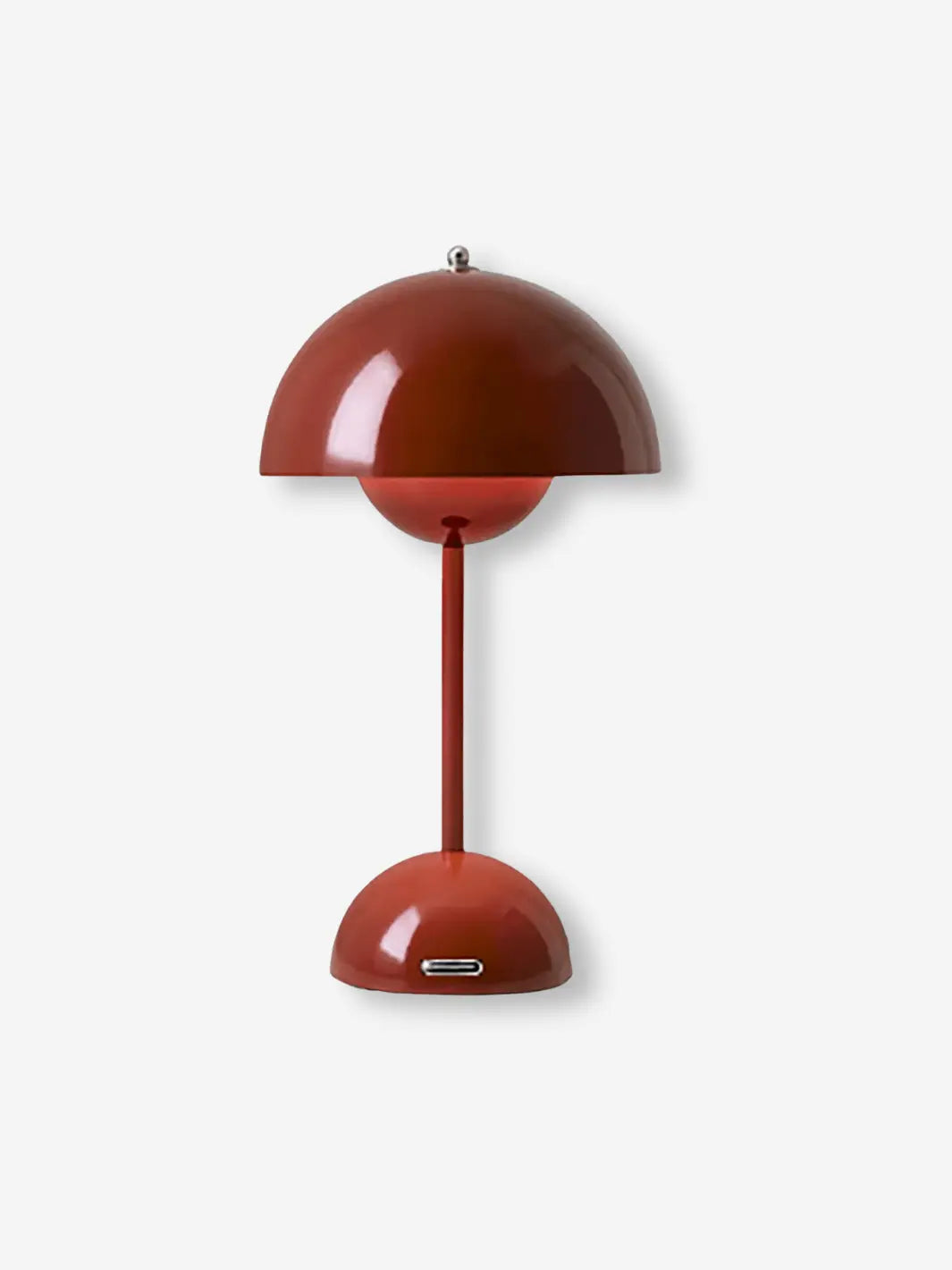 lampe de chevet champignon moderne design et minimaliste rouge bestseller