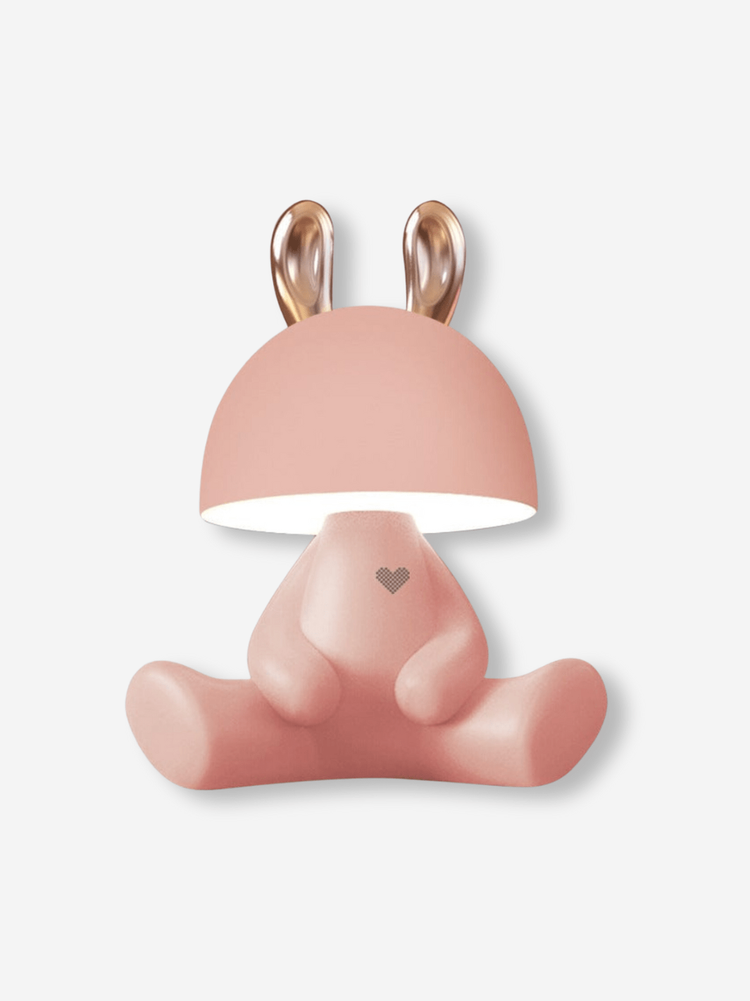 Lampe de Chevet Connectée - Animaux Mignons Rose / Modèle Lapin