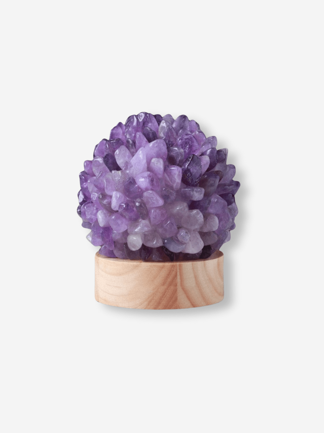 Lampe de Chevet Cristal - Pierre Précieuse Violet