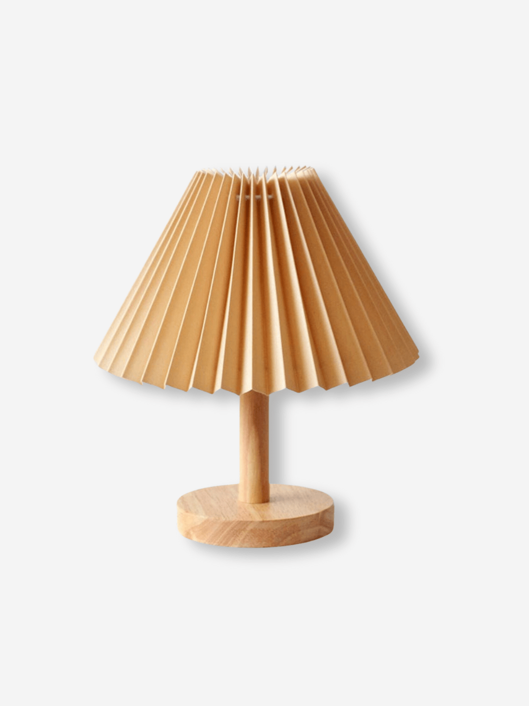 Lampe de Chevet en Bois - Accordéon