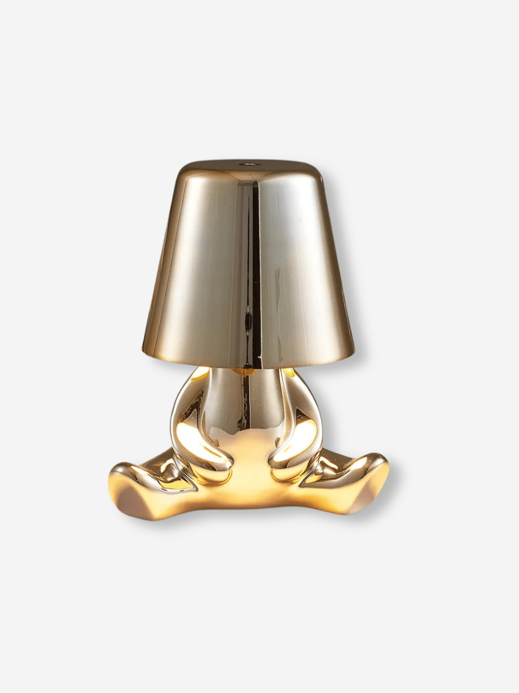 Lampe de Chevet Métal⎜Compagnon Lumineux Or - Position B