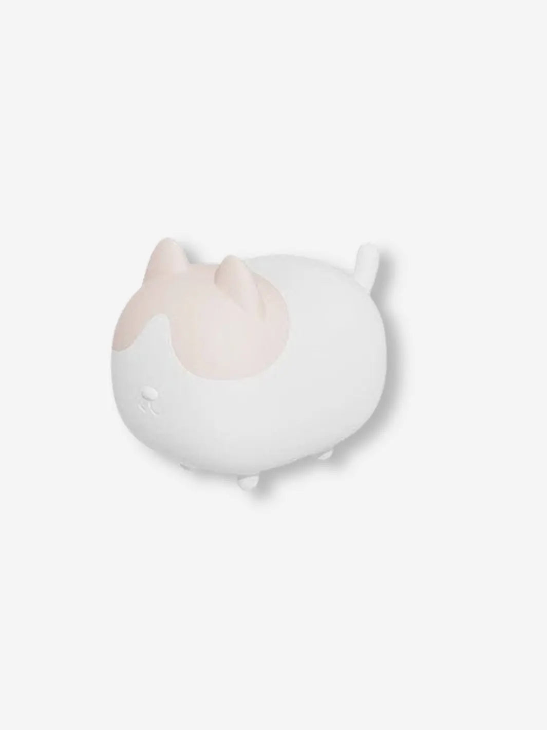 Lampe de chevet pour enfant sans fil en forme de chat de couleur rose