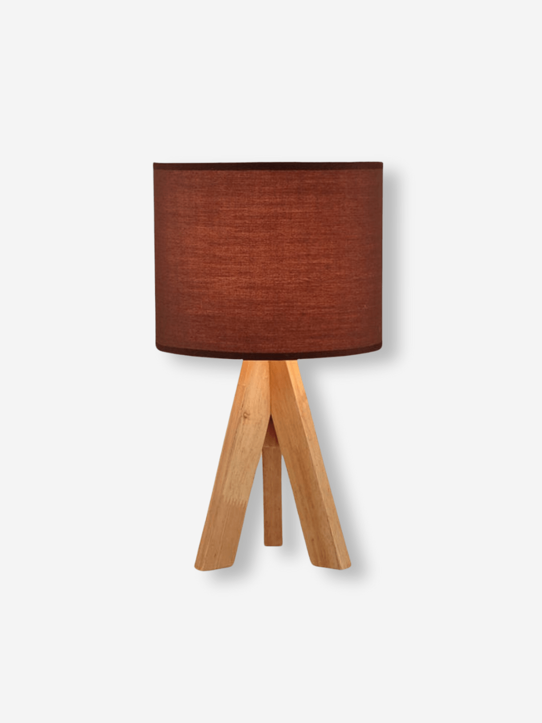 Lampe de Chevet Sur Pied⎜Harmonie Lumineuse Marron