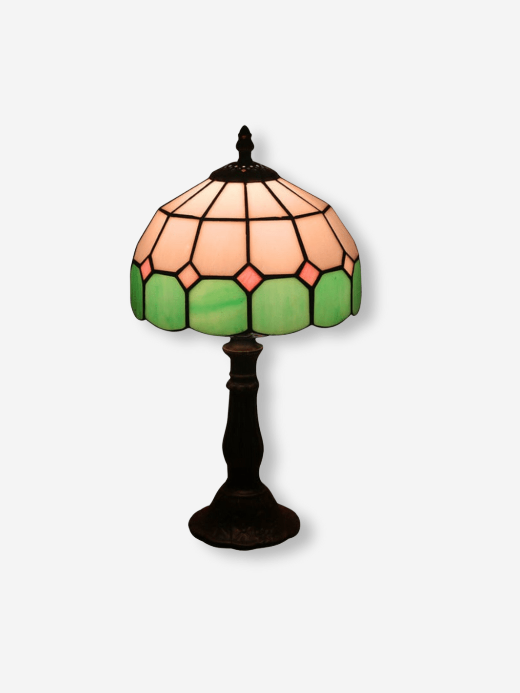 Lampe de Chevet Tiffany - Brume Rosée