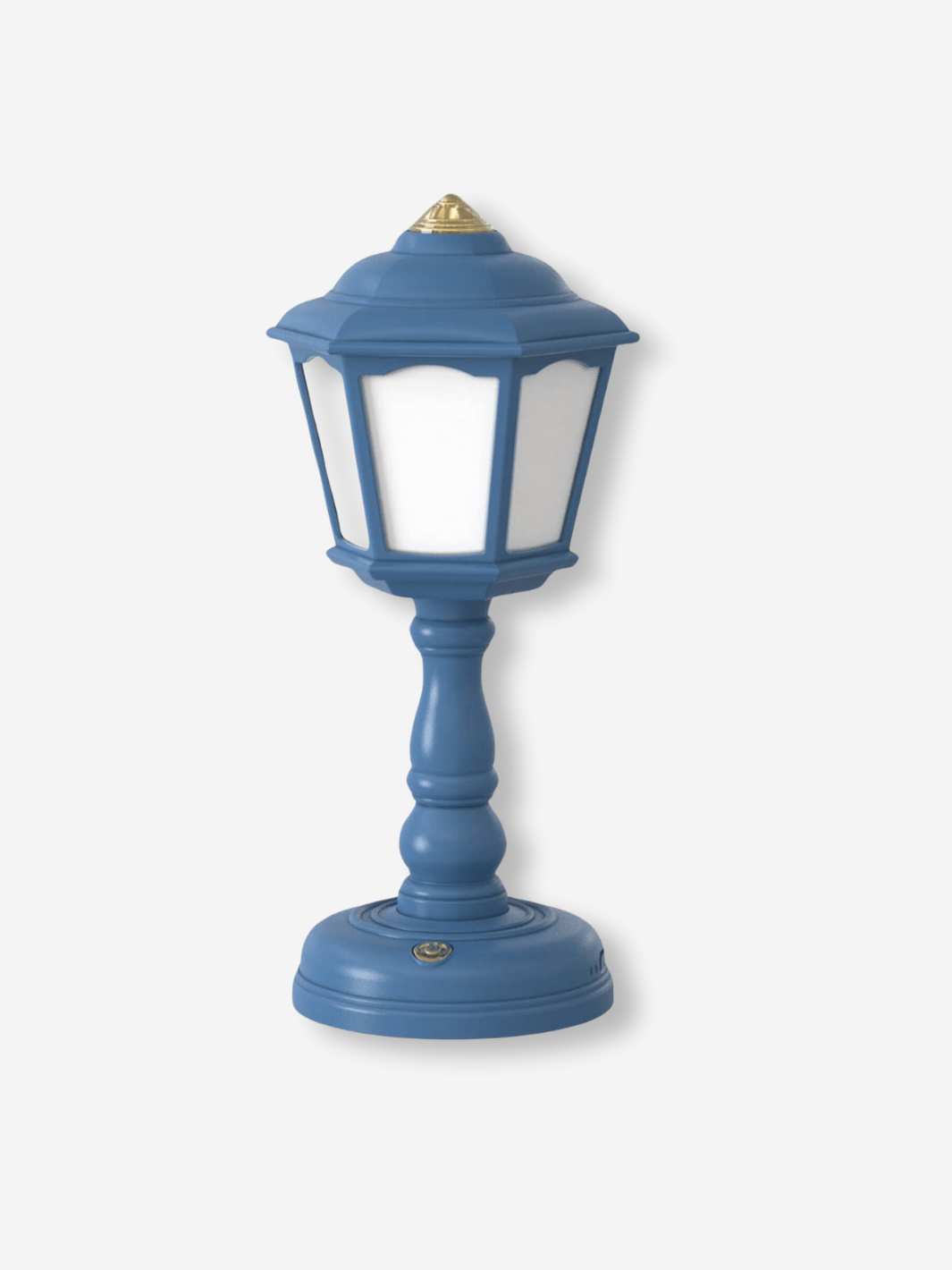 Lampe de Chevet USB - Mini Lampadaire Bleu Pastel