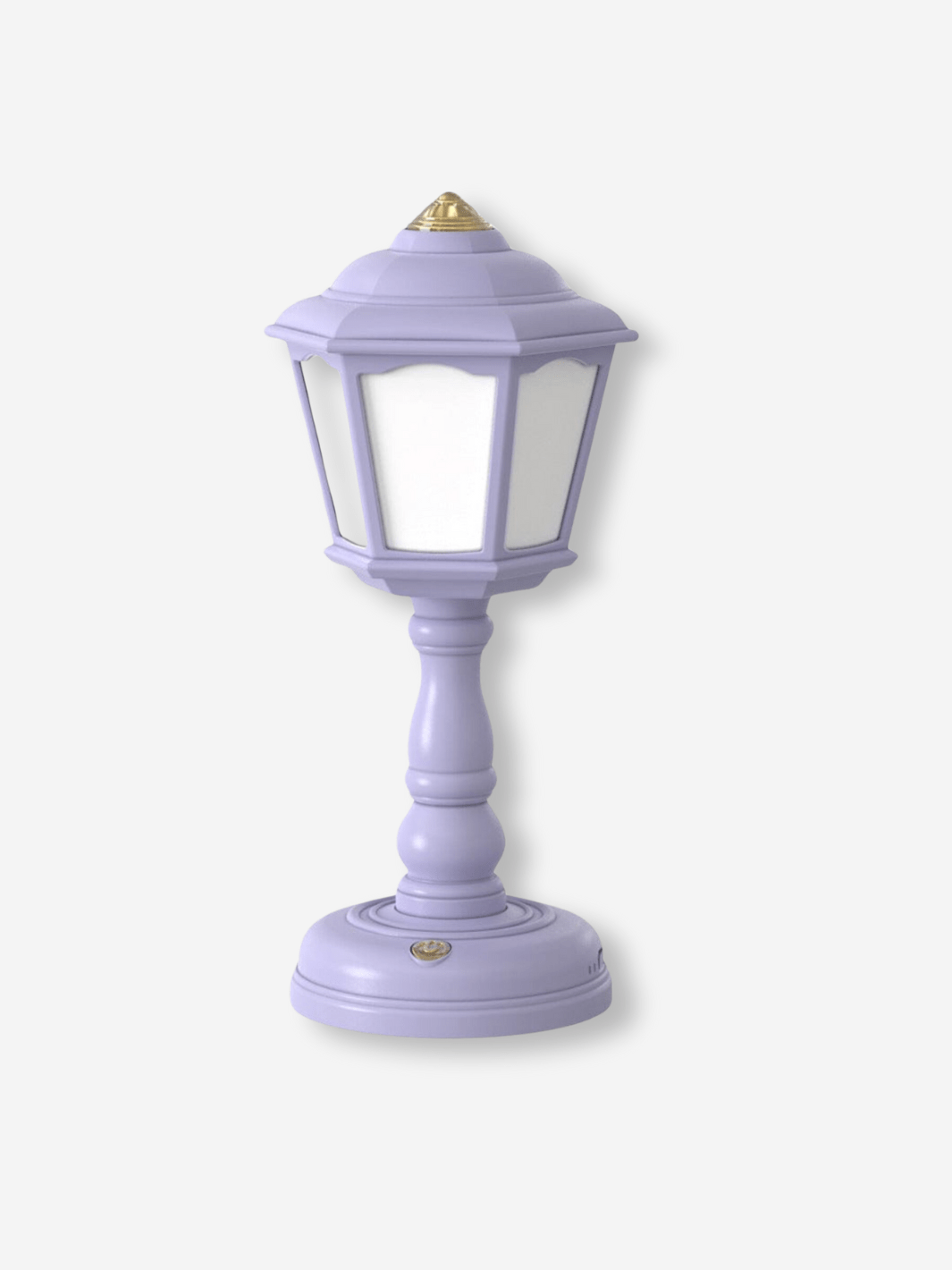 Lampe de Chevet USB - Mini Lampadaire Mauve Pastel