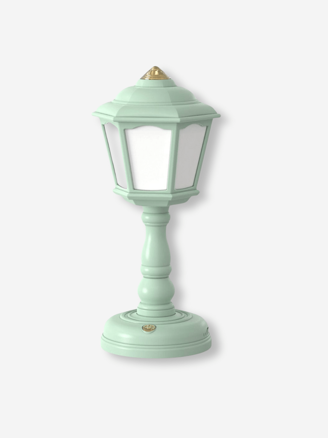 Lampe de Chevet USB - Mini Lampadaire Vert Pastel