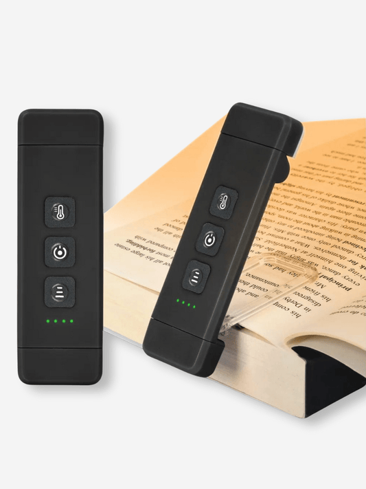 Lampe de Lecture Rechargeable - LuminaBook Noir